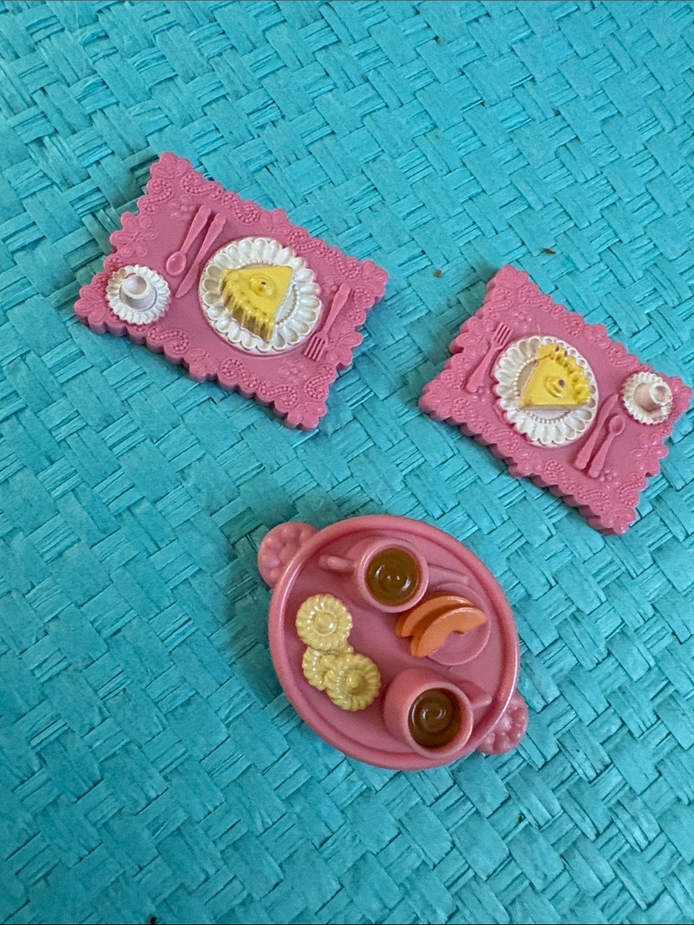 Fisher Price Loving Family Dollhouse Food Trays Trays Accessories